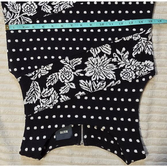 Anthropologie Maeve Effemy Floral Polka Dot Jacquard Shift Dress. - Picture 11 of 13